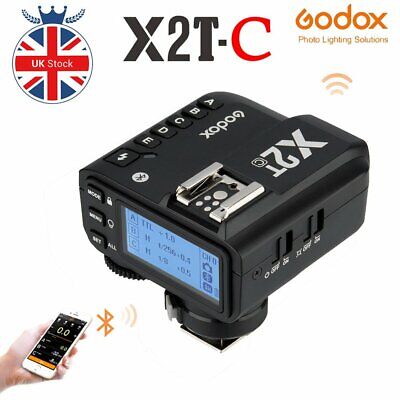 Godox X2T-C E-ttl 2.4g Wireless Flash Trigger 1/8000s Remote Shutter For Canon