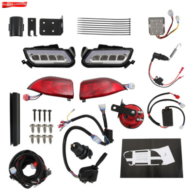 For 19-22 Club Car Tempo Golf Carts W/ RGB Daytime Running Light  LED Light Kit