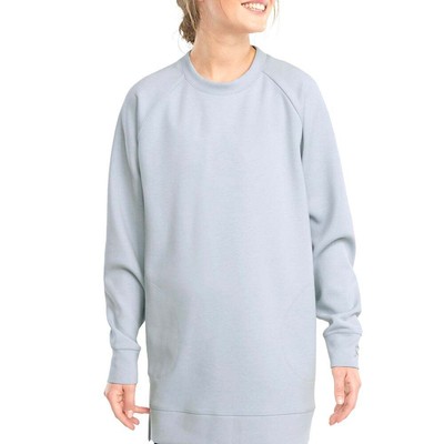 

Толстовка с круглым вырезом Puma Exhale Oversized Coverup Женская синяя 521042-71, Синий