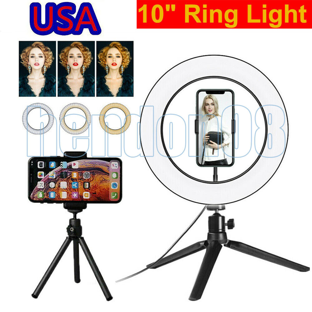 desk ring light