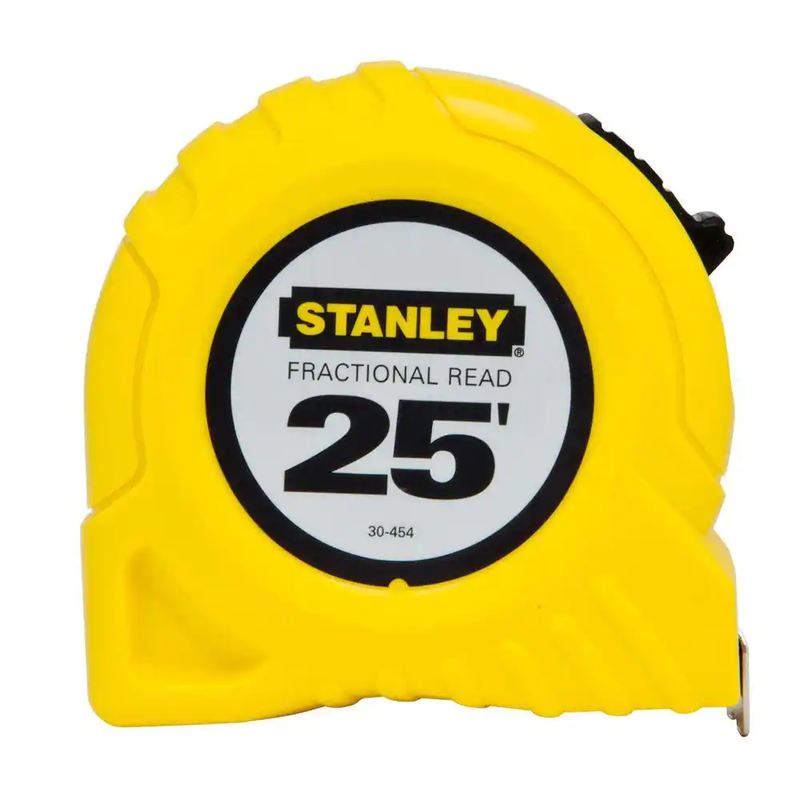 25 Ft. X 1 In. Fractional Read Scale Tape Measure