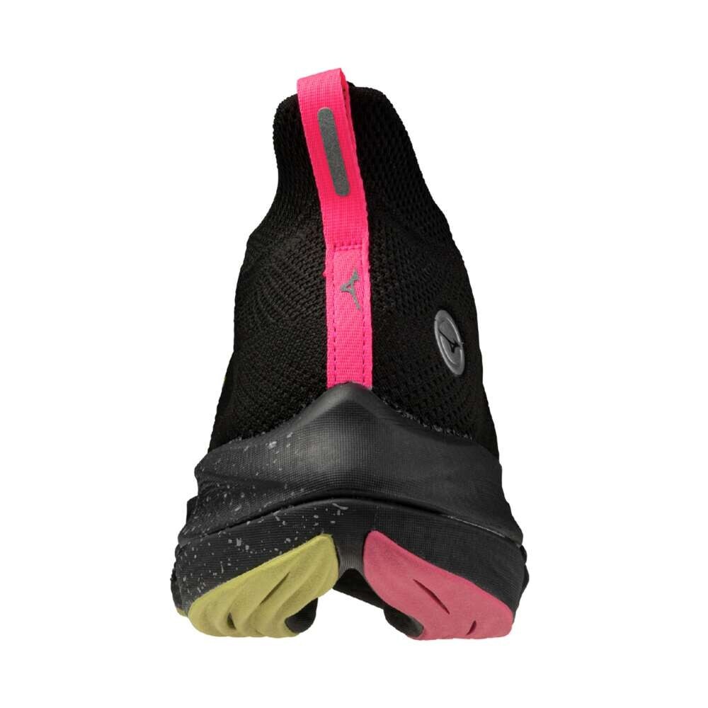 Pre-owned Mizuno Neo Vista J1gc2434 03 Black Pink Yellow Width 2e Running Shoes