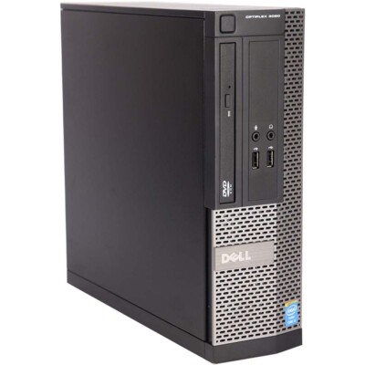 Dell Desktop Computer PC SFF Intel Processor 8GB RAM 500GB HDD Windows 10 WiFi