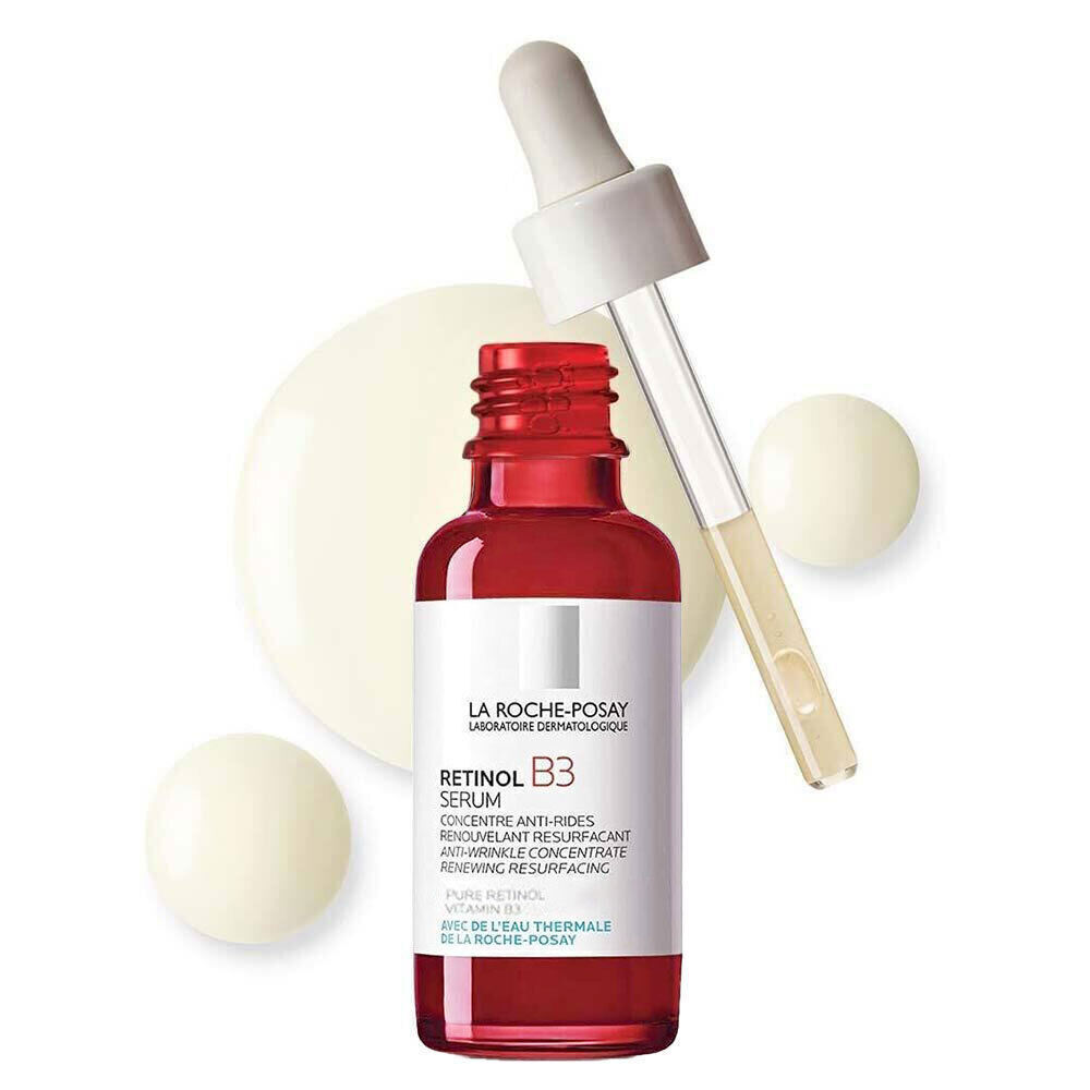 La Roche-Posay Pure Retinol Face Serum B3 Anti Aging Serum for Lines Wrinkles US