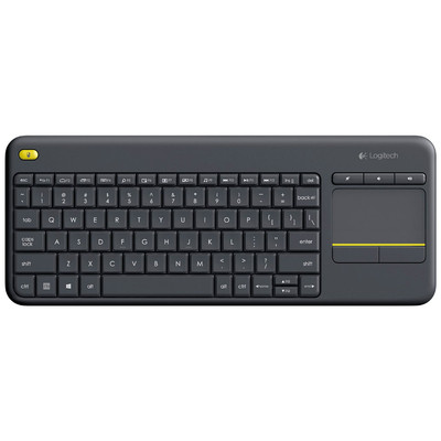 Logitech K400 Plus Wireless Touch Keyboard with Touchpad for PC connected TVs