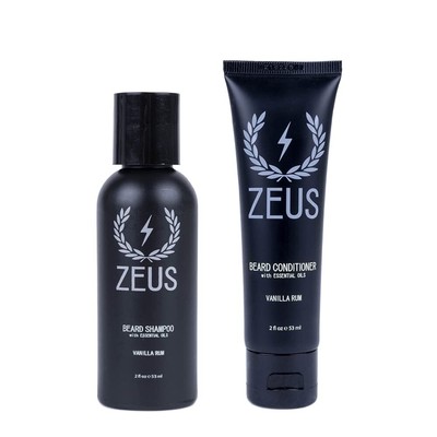 Travel Size Beard Wash & Beard Conditioner Set for Men   Soften, Hydrates & M...