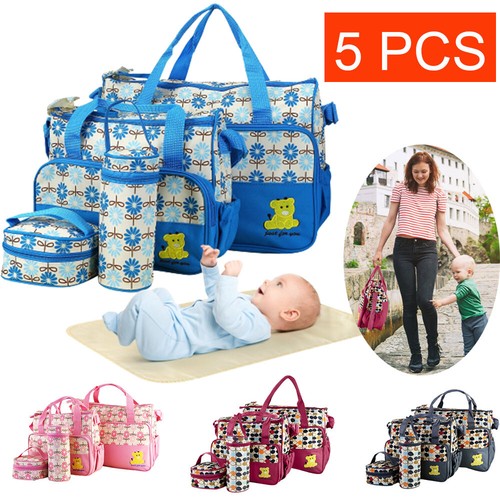 Bag Tote Wipes Pocket Baby Nappy Diaper Pouch Dirty Changing