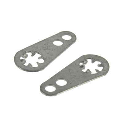 100pc #4 Flat Grounding Lockwasher Solder Lug Terminal