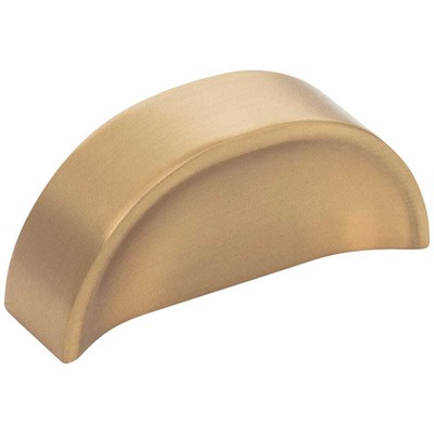 Elara Cabinet Pinch Pull - Satin Bronze