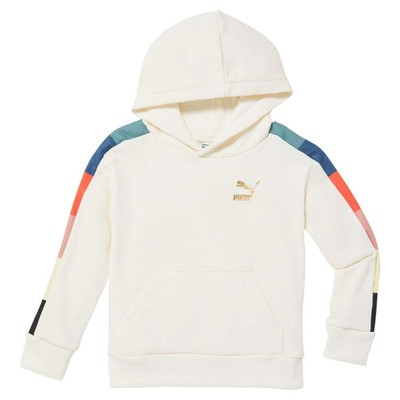 

Пуловер с капюшоном Puma Go For Pack T7 для мальчиков, размер , повседневная спортивная верхняя одежда, Белый, Puma Go For Pack T7 Pullover Hoodie Youth