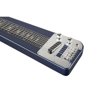 Rogue RLS-1 Lap Steel Guitar with Stand and Gig Bag Metallic Blue