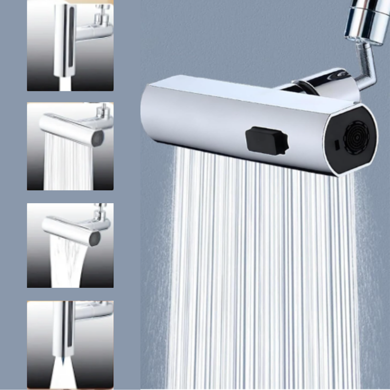 4 in 1 Kitchen Sink Faucet Sprayer Anti-splash Pressurized Bubbler 360&deg; Rotation