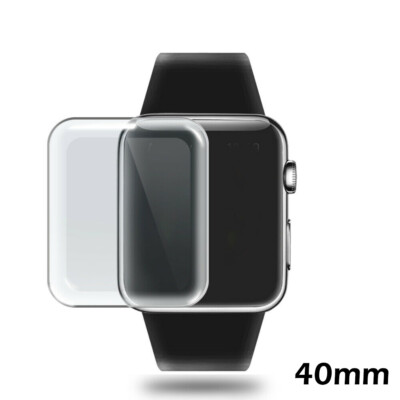 Apple Watch Series 8/7/SE/Ultra 41/45 Full Cover Tempered Glass Screen Protector