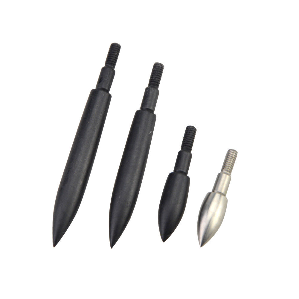 10pc Archery Tips Target Points Broadheads Arrowheads Bullet Arrow