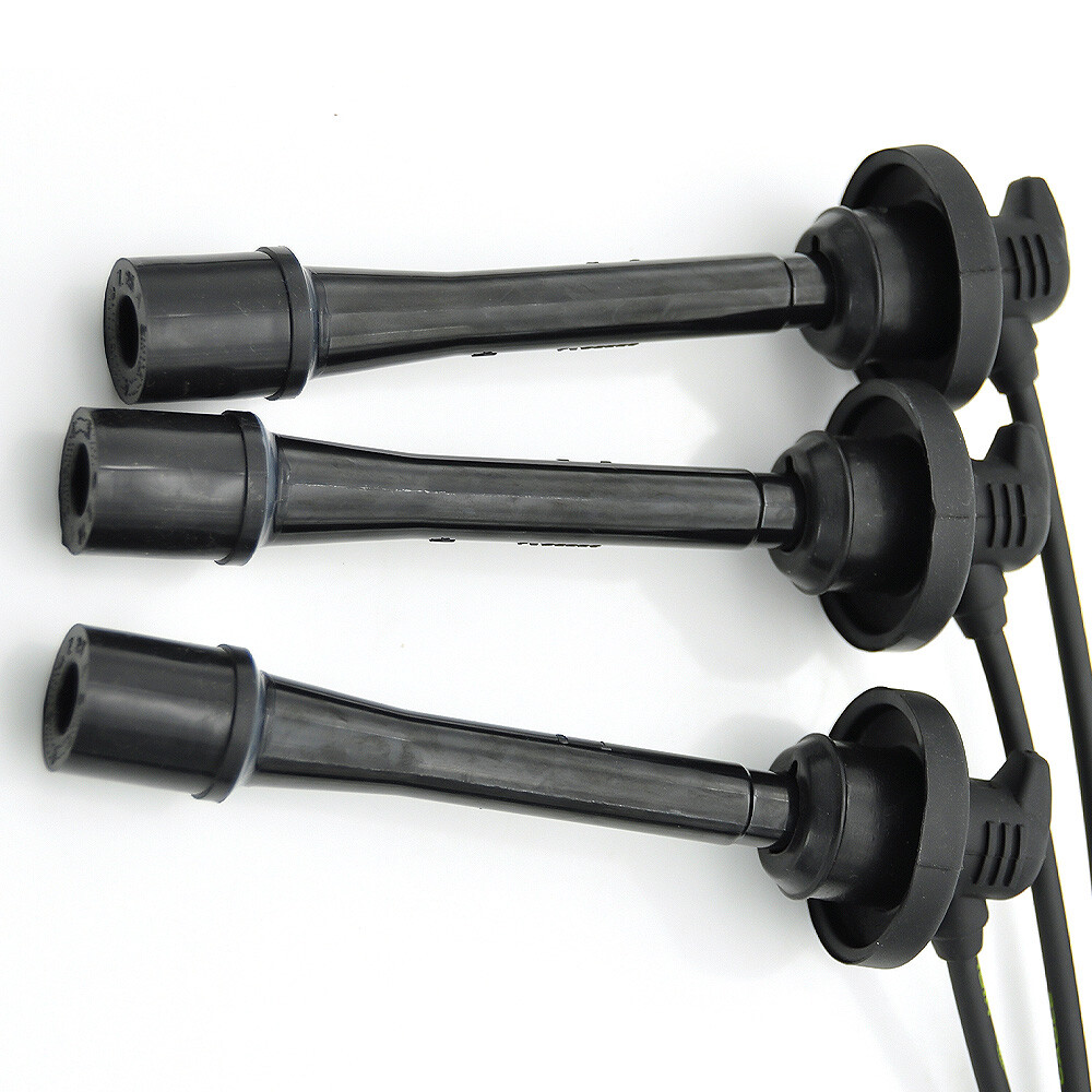 Ignition Coils & Spark Plug & Wires Set For Toyota Tacoma Tundra 4Runner 3.4L V6