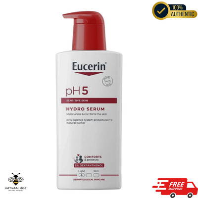 Eucerin pH5 HYDRO SERUM 400 ml Hydrate Nourish Moisturize Balance Skin Daily Use