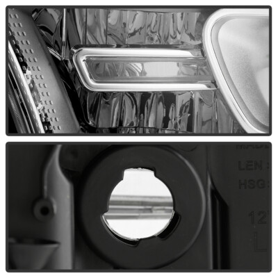 For 2014-2017 Dodge Durango Chrome Halogen w/o DRL Projector Headlight Driver