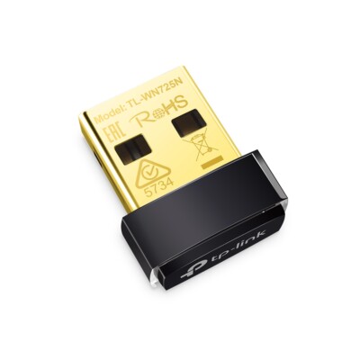 TP-Link TL-WN725N N150 150Mbps Wireless Nano USB 2.0 WiFi Network Adapter Dongle