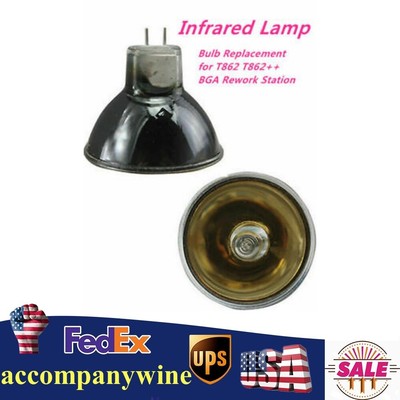 SMT SMD BGA Bulb Rework Station Replacement Bulb for T862++ IRDA Welder Infrared
