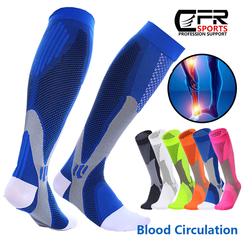 Compression Socks Pain Relief Calf Leg Foot Fatigue Support Stocking Men&Women eBay