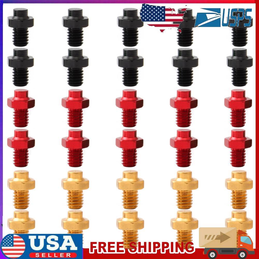 Pedal Bolts Aluminum Alloy MTB Mountain Bike M4 Stud Pin Nail Foot Screws