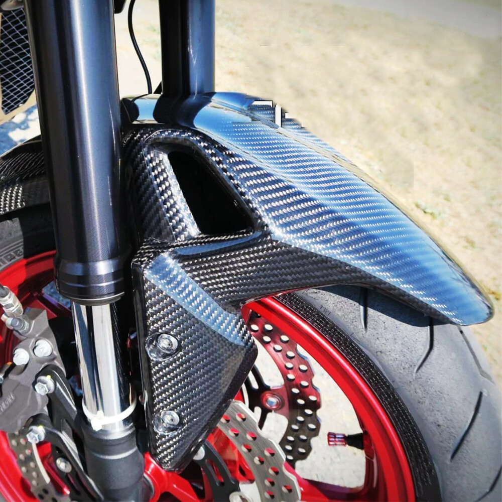 For 2017-2023 Z900 Z 900 Carbon Fiber Front Fender Mudguard