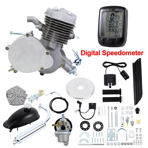 Motor Engine Kit W/ Digital Speedometer
