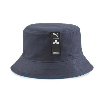 Puma Cloud9 X Reversible Bucket Hat Мужская синяя спортивная повседневная 02425901