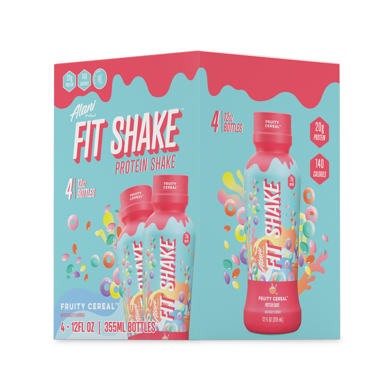 Alani Nu, Fit Shake, Protein Shake, Fruity Cereal, 20 Grams 