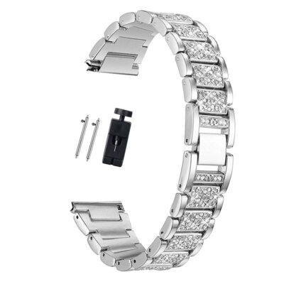 20 22mm Diamond Strap for Samsung S3 Huawei GT2 3 Pro Amazfit GTS 2e Watch Band