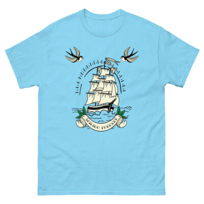 Old School Tattoo Style - ''Sailing forever''
