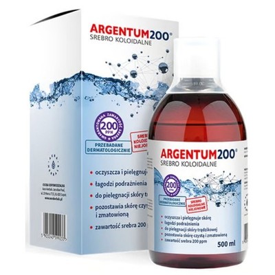 Aura Herbals Argentum200 argent colloïdal 200 ppm, 500 ml
