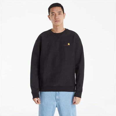 

Мужские Carhartt WIP American Script Crewneck, черный