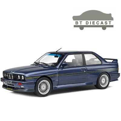 SOLIDO 1990 BMW E30 M3 ALPINA B6 3.5S 1/18 DIECAST MAURITUS BLUE S1801520