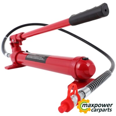 10 Ton Hydraulic Jack Porta Power Air Pump Working Pressure 62 Mpa With Handle