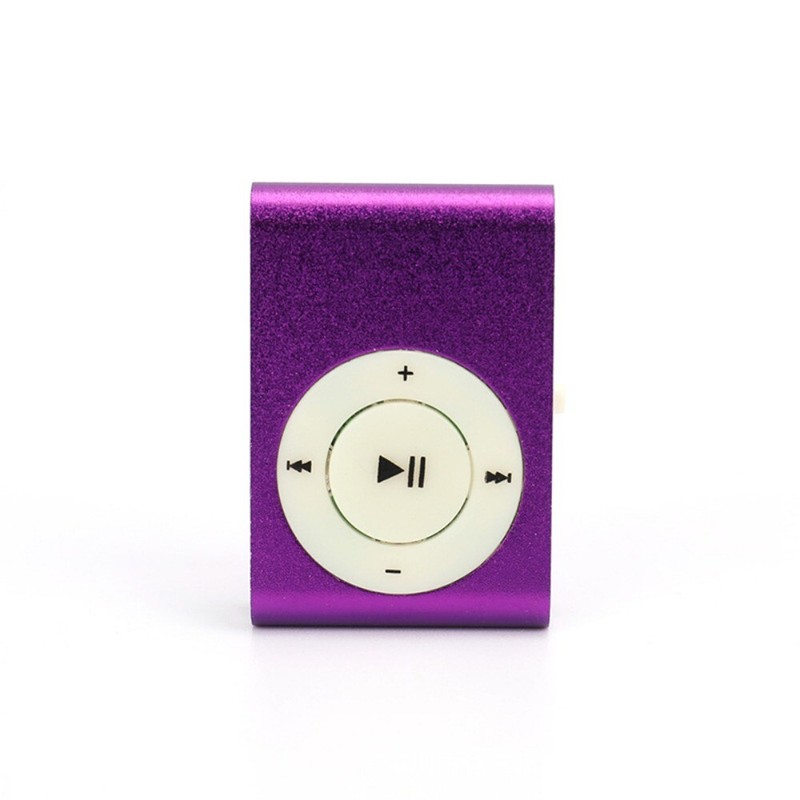 Stylish Design Music Media MP3 Mini Clip Support Walkman MP3 Player  TF Card