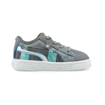 Кроссовки Puma Suede Minecraft Ac Inf Boys Size 10 M Повседневная обувь 38448702