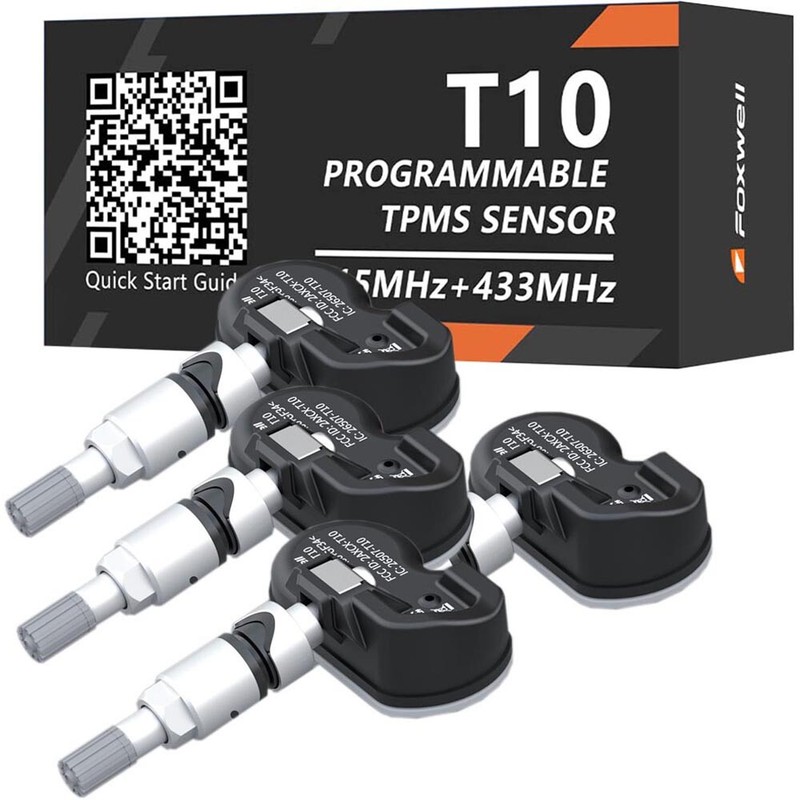 4x Foxwell Reifendrucksensor Xrde846 Rdks Tpms Silber FÃ¼R Jeep Cheroke Dodge Ram