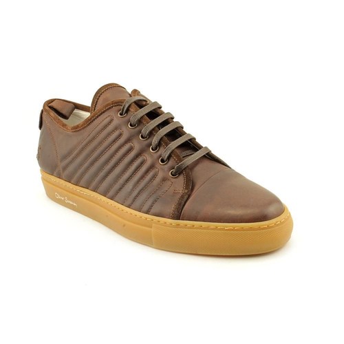 Oliver Sweeney Brown Leather Oxford Shoes Perforated Cap Toe  display picture 2
