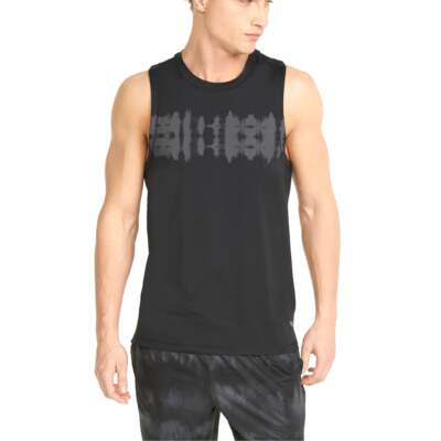 

Майка мужская черная Puma Studio Graphic Crew Neck 521501-01, Черный, Puma Studio Graphic Crew Neck Tank Top