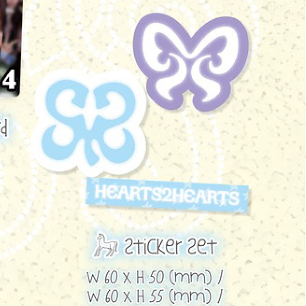 Hearts2Hearts H2H x The Chase Album Package Ver 1st Single