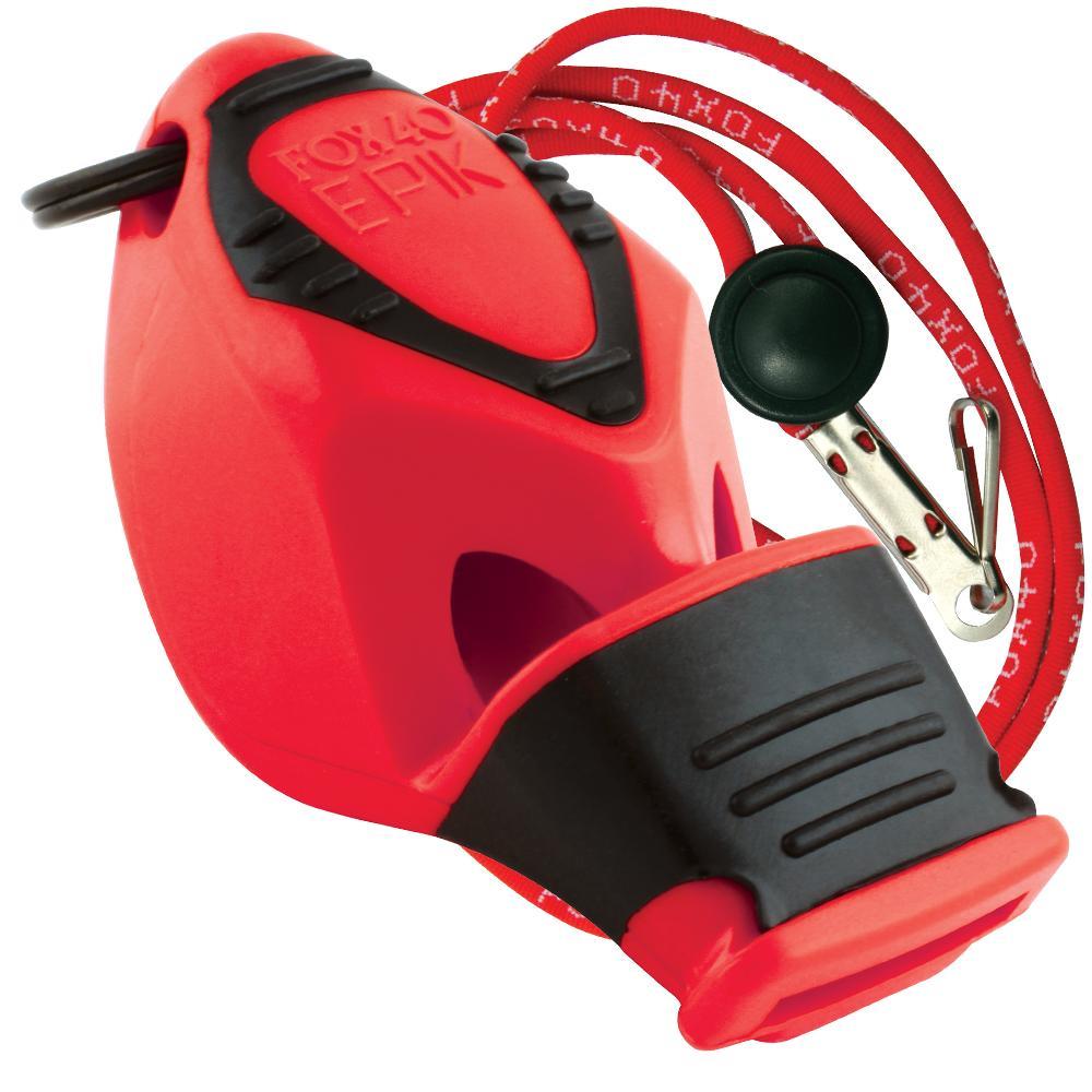 Fox 40 EPIK CMG Whistle Rescue Safety Referee Alert RED W/ LANYARD ЛУЧШАЯ ЦЕННОСТЬ!