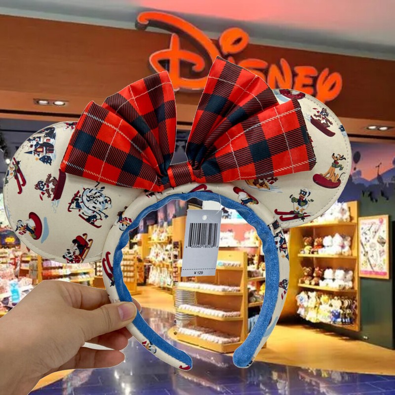 Disney* Parks 2024 Christmas Headband Lodge Snow Minnie  display picture 3