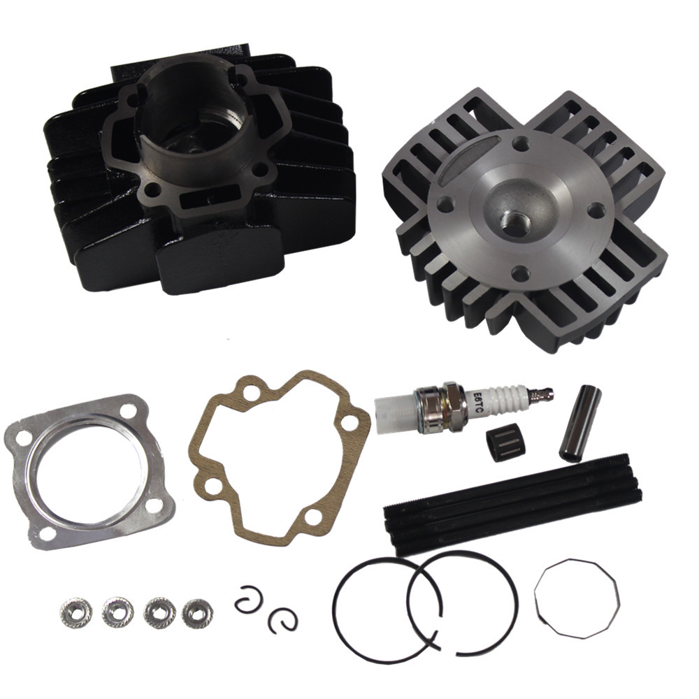 Big Bore Cylinder Head Piston Assembly Kit for Yamaha PW50 8109 QT50