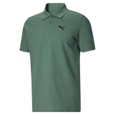 

Мужская рубашка поло с коротким рукавом Puma Essential Pique Logo зеленая повседневная 67910744, Зеленый, Puma Essential Pique Logo Short Sleeve Polo Shirt