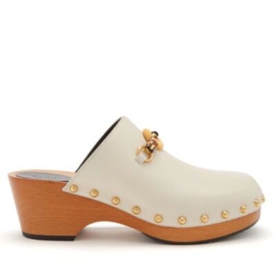 GUCCI Bamboo Horsebit Clog (Women) 35 | eBay