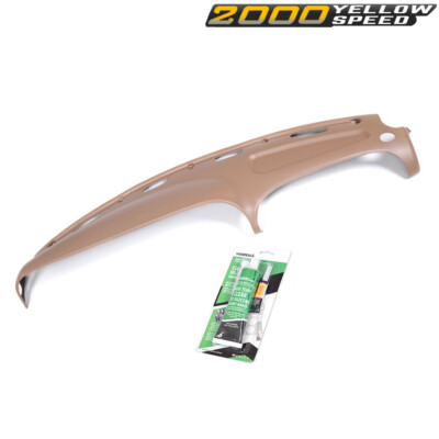 Fit For 98-02 Dodge Ram 1500 2500 3500 Molded Cap Overlay Beige Dash Cover New