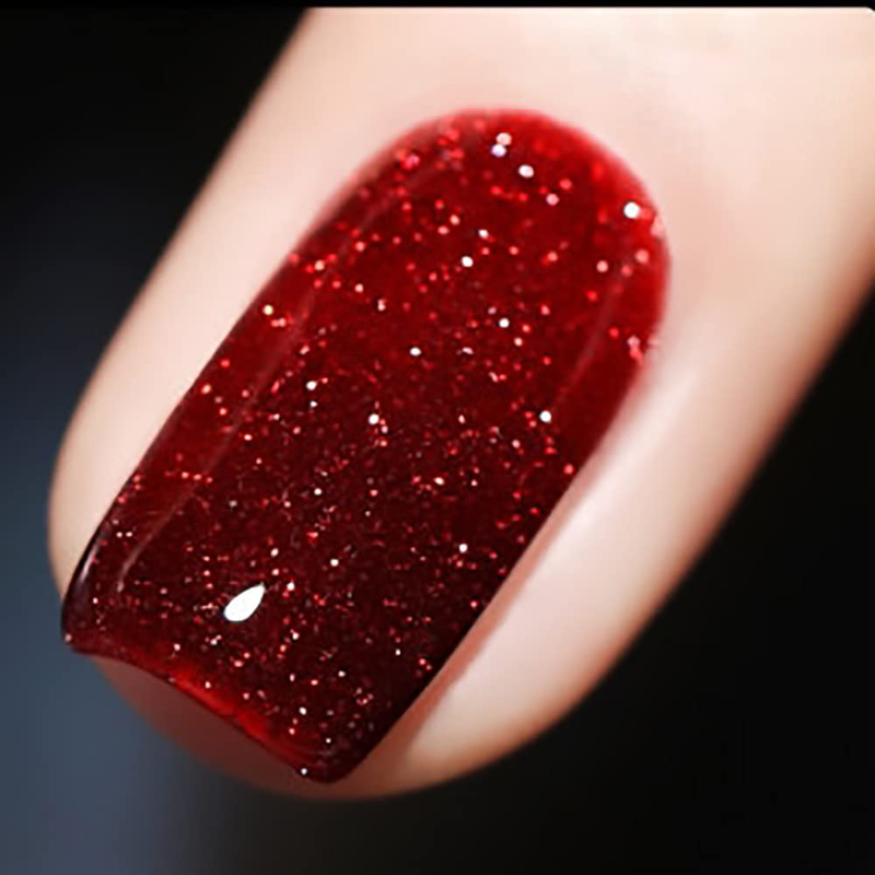 VERONNI Glitter Gel Nail Polish Reflective Shine Diamond Sparkle Soak off UV LED