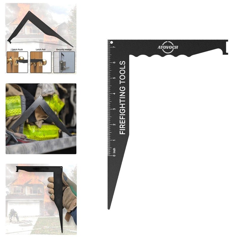 Firefighter Pry Bar Tool Access Doors Easily Fire Pick Door