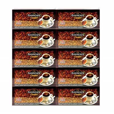 10 BOXES GANO EXCEL GANOCAFE CLASSIC BLACK COFFEE (EXP 2024) FREE EXPEDITED